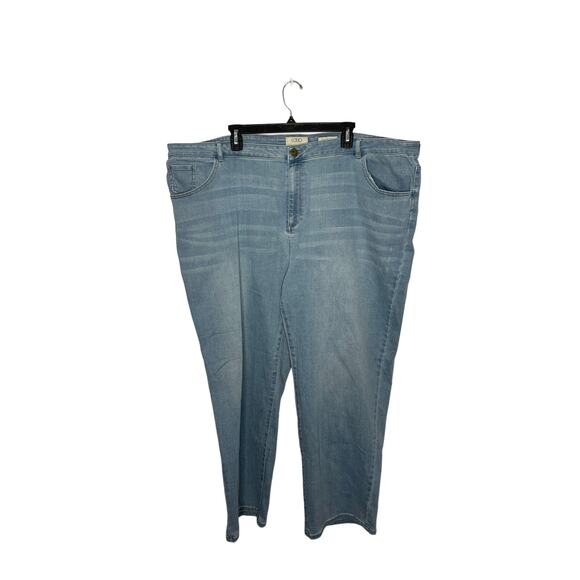 logo by lori goldstein boyfriend jeans 26W plus size denim jeans - Picture 1 of 2